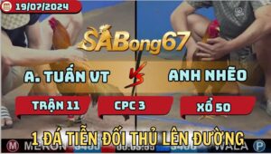 Trận 11 CPC3 19/07/2024 Anh Tuấn VT Vs Anh Nhẽo