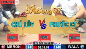 TRẬN 1 CPC1 03-08-2024 Chú lũy và anh phước cần thơ