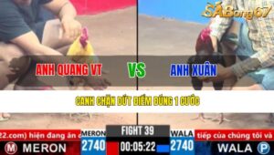 TRẬN 39 CPC3 17/3/2025 : ANH QUANG VT VS ANH XUÂN